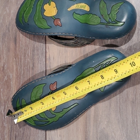 Born Women Comfort Leather Flip Flop Thong Sandals shoes sz 7 - Picture 10 of 10